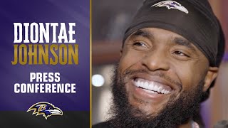 Diontae Johnson on Playing His Former Team  Baltimore Ravens [upl. by Goggin]