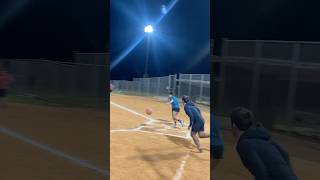 Kickball nice bunt 495 kickball sports league kick espn catch [upl. by Neslund]