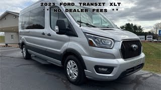 2023 Ford Transit XLT 12 Passenger [upl. by Yornoc]