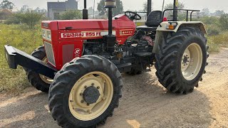 SWARAJ855 FE4x4 FOR SALE 2022model Koka peace ✌️ pb no cash da Area Nabha ☎️9417432953 🚜👈👈 [upl. by Dewain975]