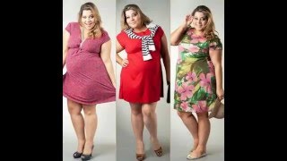 Vestidos da Moda Para Gestante Plus Size [upl. by Adianez]