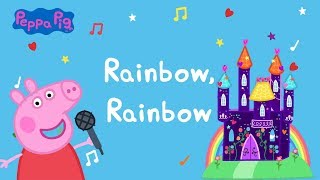 🌈RAINBOW RAINBOW🎵Peppa Pig My First Album  Peppa Pig English Episodes Compilation [upl. by Olinde16]