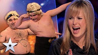 Unforgettable Audition Laugh Out Loud with the LEGENDARY Stavros Flatley  Britains Got Talent [upl. by Intruoc]