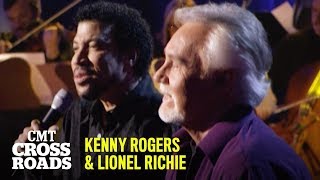 Kenny Rogers amp Lionel Richie Perform “Lady” Live  CMT Crossroads [upl. by Atinwahs]