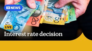 LIVE The RBA keeps interest rates on hold at 435  ABC News [upl. by Pitarys]