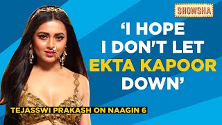 Naagin 6  Tejasswi Prakash Interview  Bigg Boss 15 Winner Doesnt Want To Let Ekta Kapoor Down [upl. by Gabie555]