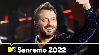 Cesare Cremonini a Sanremo 2022 grande successo al Festival  MTV News Italia [upl. by Nhtanhoj]