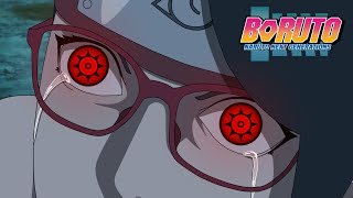 SARADA MANGEKYO SHARINGAN  MANGA BORUTO CHAPTER 80  FAN ANIMATION [upl. by Ellingston]