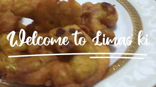 Chotjoldi fulkopir pakora recipe limasworld [upl. by Deni]