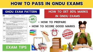 How to Pass in GNDU Exams 2024 😱🔥 Gndu Exam Tips amp Tricks  How to Score Good Marks in Gndu Exams [upl. by Aros]