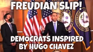 FREUDIAN SLIP Dem Jeffries Says bill nationalizing elections “inspired by dictator Hugo Chavez” [upl. by Myca]