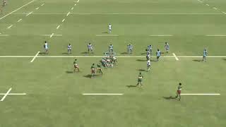 Rugby Challenge 4 gameplay Sharks vs Ulster [upl. by Bertie]