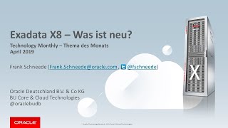 Exadata X8  Was ist neu [upl. by Buck]