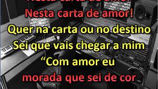 Paulo Sousa  Carta de Amor Karaoke Versão [upl. by Nahtannoj]