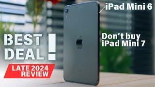 iPad Mini 6 Late 2024 Review Don’t Buy the iPad Mini 7 Before Watching This [upl. by Navaj290]