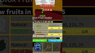 MYTHICAL STOCK W OR L bloxfruits remix bloxfruitstock gacha roblox [upl. by Besnard]