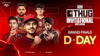 Thug Invitational 2024  Grand Finals DDAY  BGMI  Ft iQOO SouL Carnival Gaming 8Bit etc [upl. by Ignatius]