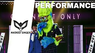 Thingamajig sings quotAint Too Proud To Begquot by The Temptations  The Masked Singer  Season 2 [upl. by Aiyotal]