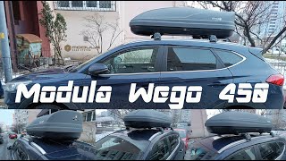 Rooftop Cargo Carrier Hyundai Tucson Modula Wego 450 [upl. by Ellenyl]