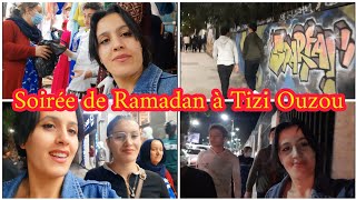 Vlog kabyle 📣on a passé notre soiree à tiziouzou routine [upl. by Anivid796]