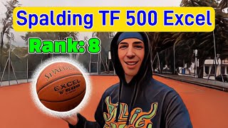 Spalding TF 500 Excel Basketball Rank 8 😁🏀😻 [upl. by Anavrin]