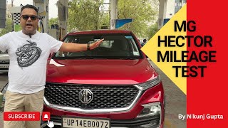 MG Hector Hybrid Mileage Test  Delhi to Jim Corbett to Nainital [upl. by Holcman]