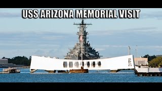 USS Arizona BB39 Memorial Visit Video Tour [upl. by Yseult]