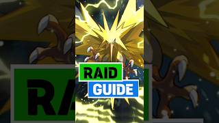 Zapdos RAID guide in Pokémon GO [upl. by Garin]