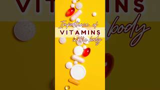 Importance of Vitamins in the Body  EduCare  Natural Cure amp Tips importance vitamins [upl. by Aidahs]