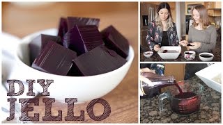 How to Make Homemade Jello  Easy amp Healthy Recipe [upl. by Ellienad152]