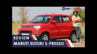 Maruti Suzuki SPresso  Review  Price  Features  Specifications  carandbike [upl. by Ader]