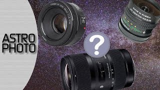 QUELS OBJECTIFS POUR LA VOIE LACTÉE   ASTROPHOTO [upl. by Bruns818]