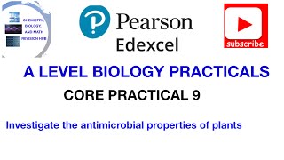 Antimicrobial properties of plant extracts  Core practical 9 [upl. by Harahs805]