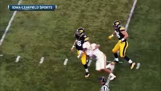 Enhanced Replay Beathard to Wadley vs Iowa State [upl. by Osicran]