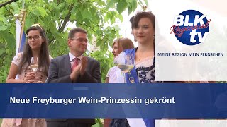 Neue Freyburger WeinPrinzessin gekrönt [upl. by Aniryt]