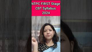 RRB ntpc syllabus 2024 [upl. by Aluap]