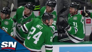 Roope Hintz Snipes Home Top Corner Beauty To Give Stars Quick Two Goal Lead In Game 5 [upl. by Tennaj]