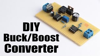 DIY BuckBoost Converter Flyback  How to step updown DC voltage efficiently [upl. by Ettenil]