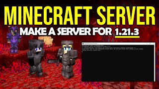 How To Make a Minecraft Server for 1213 [upl. by Weihs]