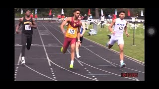 Tyller Hanrahan 100m Dash Centennial Invitational [upl. by Amleht]