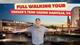 Caesars Virginia Casino Walkthrough Danville VA casinotours walkingtour [upl. by Diandra]