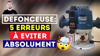 Défonceuse  5 erreurs à éviter absolument  🤯 [upl. by Michaeu885]