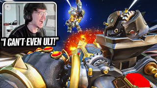 TILTING Reinhardt Players with my Hog  Overwatch 2 [upl. by Asor]