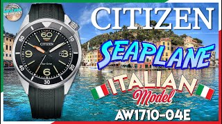 Bellorologio  Citizen SeaplaneWeekender 100m Solar Quartz AW171012E  AW171004E Unbox amp Review [upl. by Arsi343]