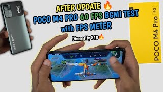 Poco M4 Pro 5g 60 fps after update  Fps meter  Handcam  Best gaming phone under 15k [upl. by Mariann]