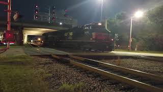 Eastbound NS Light Power heads into Lamberts Point Coal Terminals in Norfolk Va [upl. by Gelman]