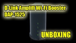 DLink Amplifi WiFi Booster DAP1525 Unboxing [upl. by Shanleigh]