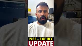 BANK NIFTY EXPIRY CLOSED  NSE New Update nse nseindia nseindex banknifty nifty [upl. by Nadaba]