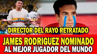 JAMES RODRIGUEZ NOMINADO A MEJOR JUGADOR DEL MUNDO POR LA IFFHS  HISTORICO COLOMBIA [upl. by Etteb384]