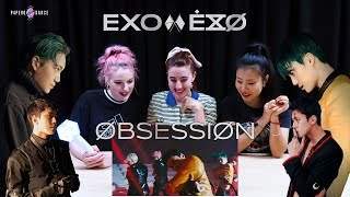 MV REACTION OBSESSION  EXO 엑소  P4pero Dance [upl. by Amikan412]